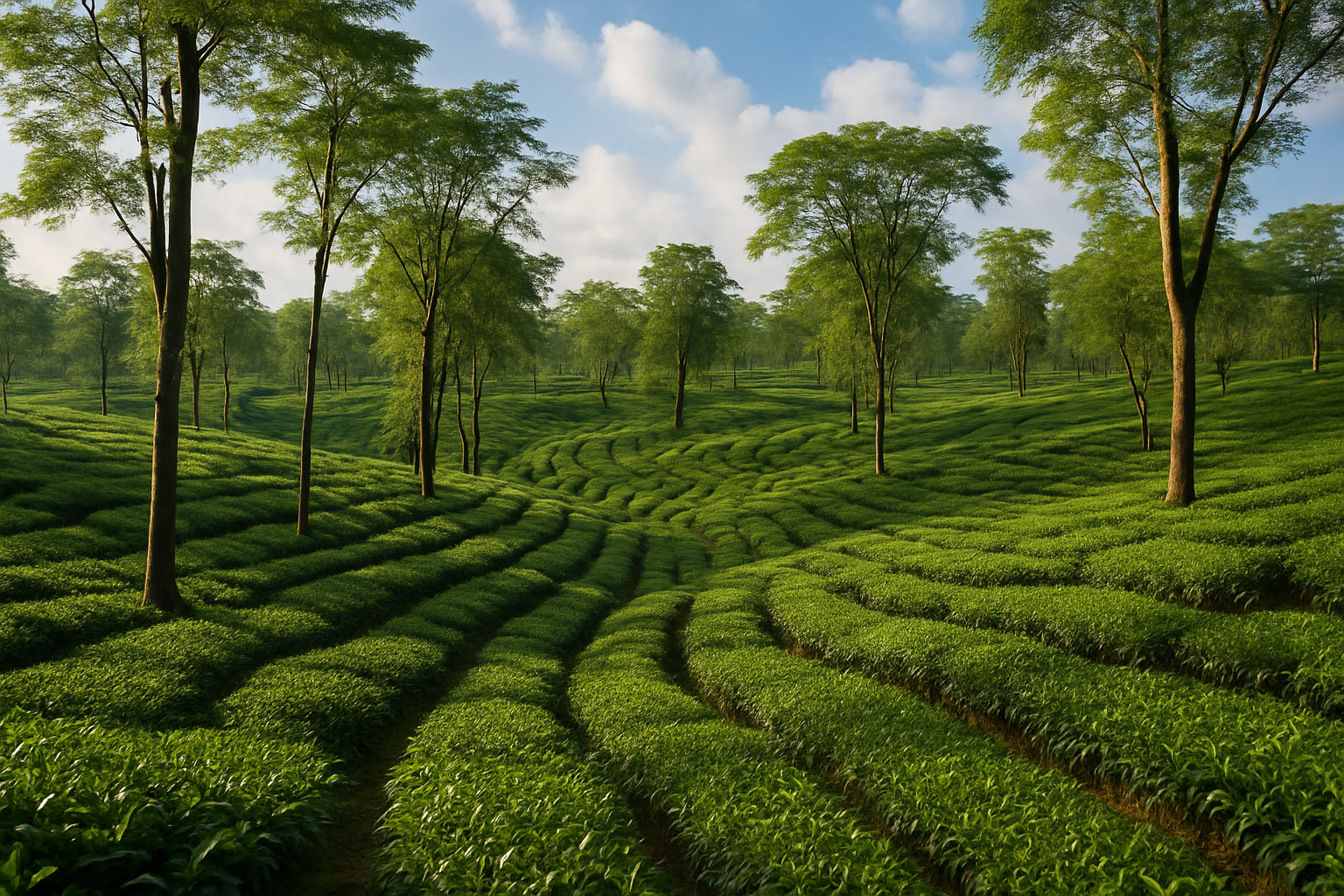 Experience Authentic Tea Plantation in Assam: A Day at Amchong Park and Resorts